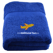 Personalised Helicopter Military Towels Terry Cotton Towel
