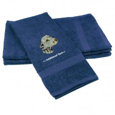 Personalised Dalmation Custom Embroidered Terry Cotton Towel