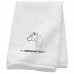 Personalised Highland Ponies Outline Custom Embroidered  Terry Cotton Towel