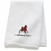 Personalised Horse & Cart Custom Embroidered  Terry Cotton Towel