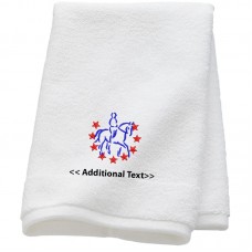 Personalised Horse Riding Custom Embroidered  Terry Cotton Towel