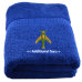 Personalised Plane Custom Embroidered Terry Cotton Towel