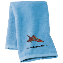 Personalised  Air Force Jet Military Towels Terry Cotton Towel