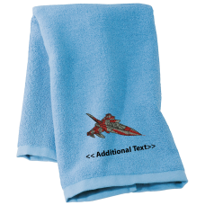 Personalised Puppies Custom Embroidered  Terry Cotton Towel