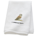 Personalised Barn Owl Custom Embroidered Terry Cotton Towel