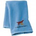 Personalised Cat and a Dog  Custom Embroidered Terry Cotton Towel