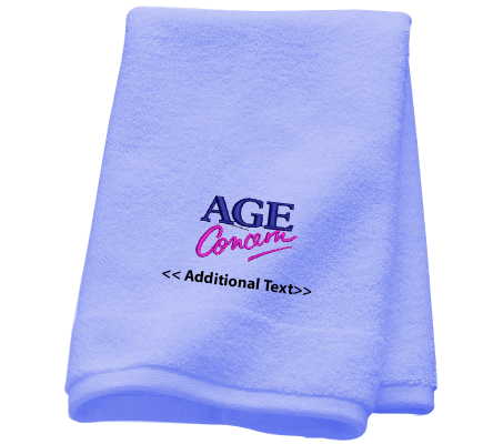 Personalised Age Concern Personalised Towels Terry Cotton Towel