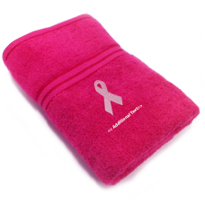 Personalised Awareness Ribbon Personalised Towels Terry Cotton Towel