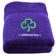 Personalised Clover Personalised Towels Terry Cotton Towel