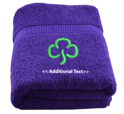 Personalised Clover Personalised Towels Terry Cotton Towel