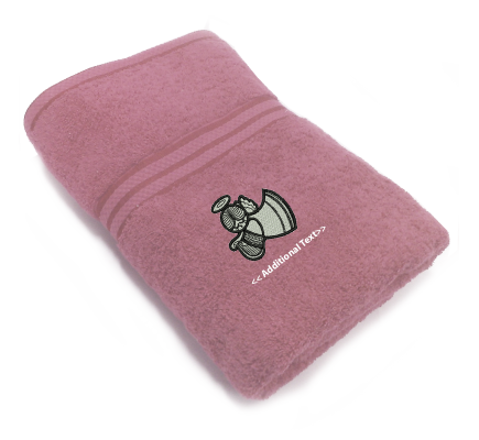 Personalised Angel Seasonal Towels Terry Cotton Towel