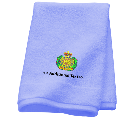 Personalised Royal Engineers Military Towels Terry Cotton Towel