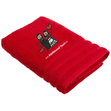Personalised Wedding Couple Custom Embroidered Terry Cotton Towel