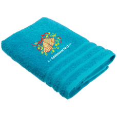 Personalised Wedding Bells Custom Embroidered Terry Cotton Towel