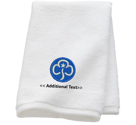 Personalised Girl Guides Personalised Towels Terry Cotton Towel