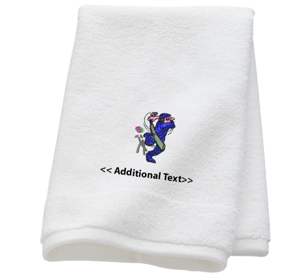 Personalised Cricket  Sports Towels Terry Cotton Towel