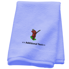 Personalised Cricket  Sports Towels Terry Cotton Towel