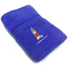 Personalised Light House Custom Embroidered Terry Cotton Towel