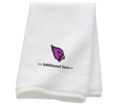 Personalised Cardinal Sports Towels Terry Cotton Towel