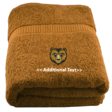 Personalised Bear Cubs Sports Towels Terry Cotton Towel