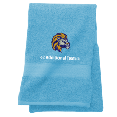 Personalised Lions Head Sports Towels Terry Cotton Towel