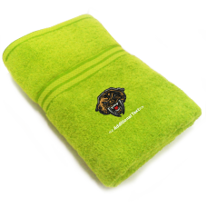 Personalised Sabertooth Tiger Sports Towels Terry Cotton Towel