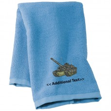 Personalised Tank  Military Towels  Terry Cotton Towel