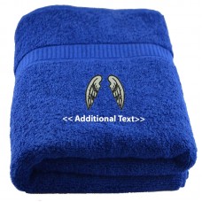 Personalised Angel Wings Seasonal Towels Terry Cotton Towel