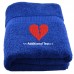 Personalised Broken Heart Seasonal Towels Terry Cotton Towel
