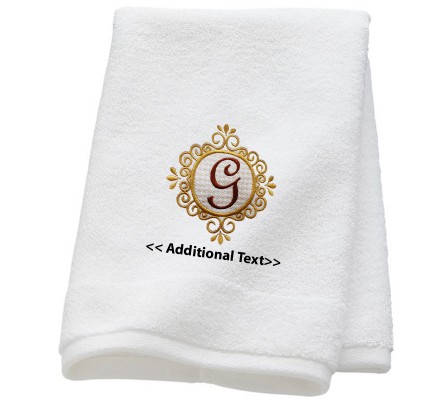 Personalised g towel Wedding Towel Terry Cotton Towel