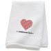 Personalised Heart Wedd Wedding Towel Terry Cotton Towel
