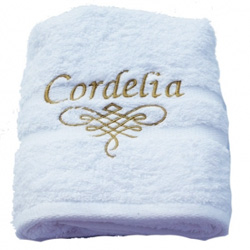 Custom Embroidered Bath Sheets, Towels, Face Cloths, Hand ...